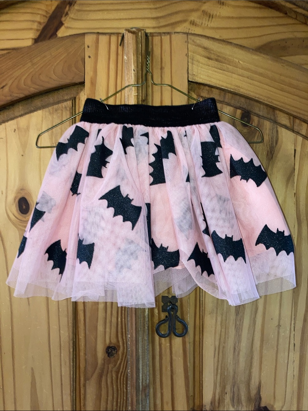 Girls Batman pink black skirt size 4/5